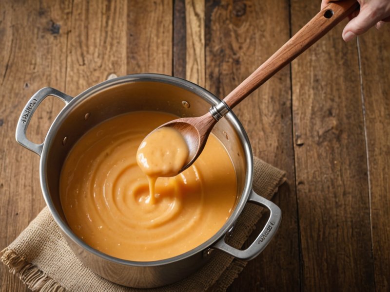Sauce au cheddar