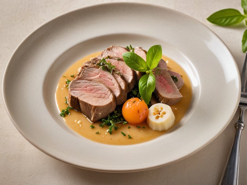 Sauté de veau au pamplemousse