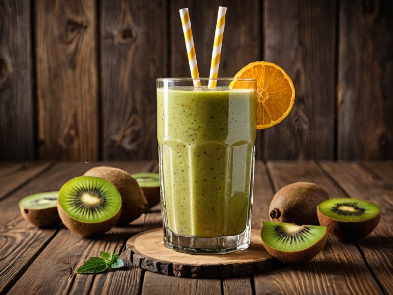 Smoothie vitaminé hiver