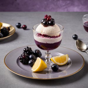 Sorbet au cassis