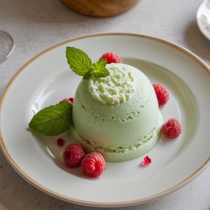 Sorbet à la menthe