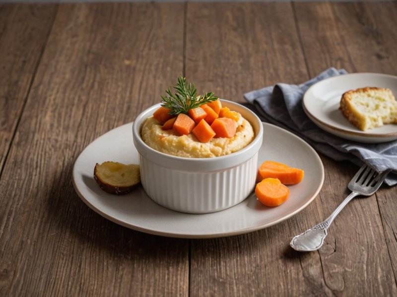 Soufflé de carottes aux pommes de terre