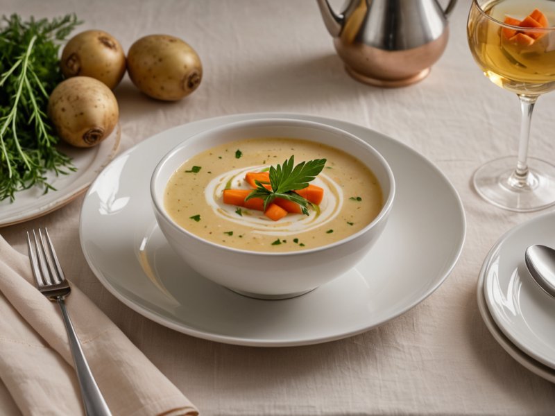 Soupe aux carottes et à la coriandre