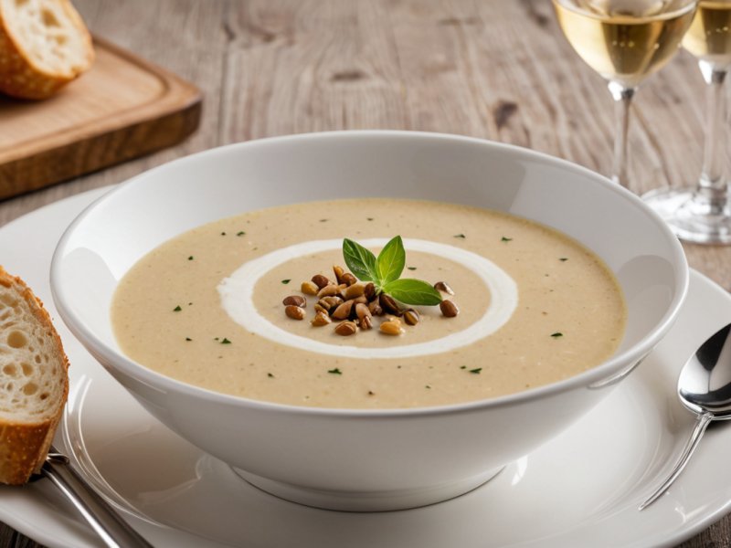 Soupe céleri châtaignes