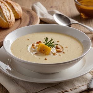 Soupe camembert