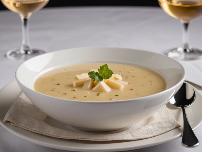 Soupe de panais à la pomme