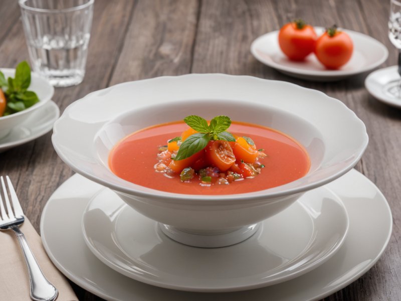 Soupe glacée à la betterave