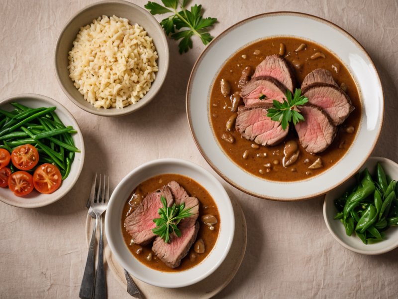 Steak haché de veau épicé