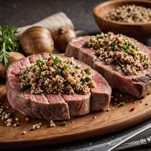 Steaks de quinoa