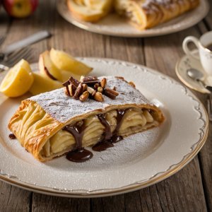 Strudel Pommes-Nutella