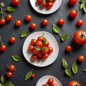 Sucette tomate cerise