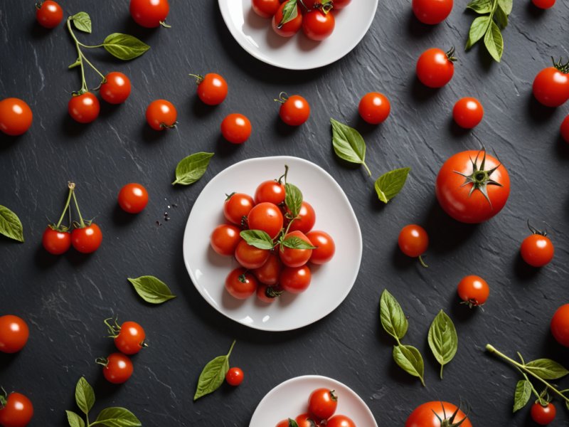 Sucette tomate cerise