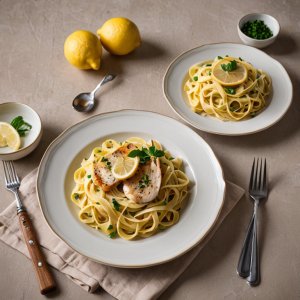 Tagliatelles au citron et à l'artichaut