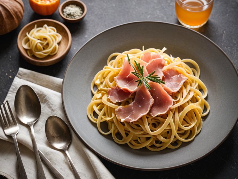 Tagliatelles à la citrouille