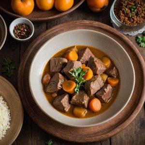 Tajine d'agneau aux abricots