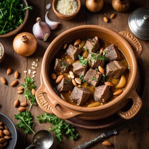 Tajine d'agneau miel