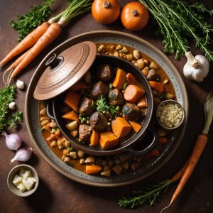 Tajine de topinambours