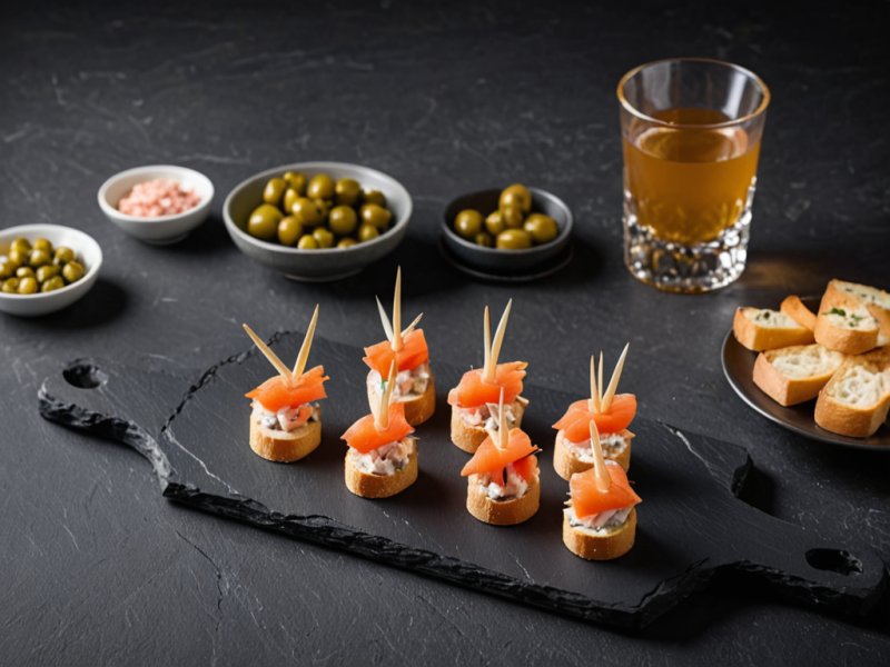 Tapas au surimi (Pintxos)
