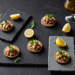 Tartare de noix de Saint-Jacques