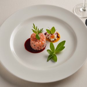 Tartare de truite saumonée