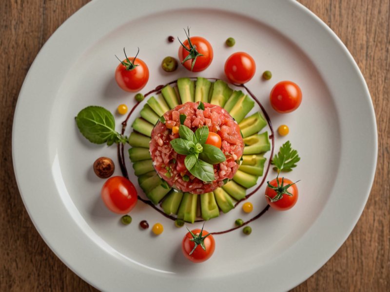 Tartare tomate avocat