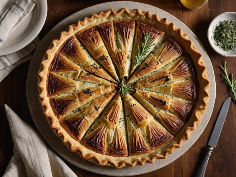 Tarte aux herbes corse