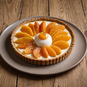 Tarte aux oranges