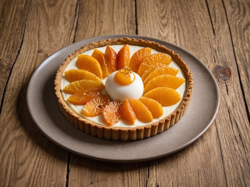 Tarte aux oranges