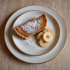 Tarte aux pommes et à la noix de coco