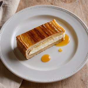 Tarte chèvre et miel