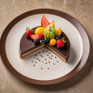 Tarte chocolat Tutti-Frutti
