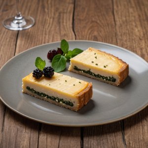 Tarte fromage épinards