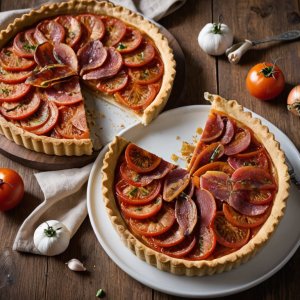 Tarte à la tomate