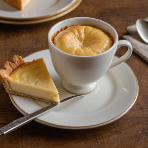 Tartelette poire fromage-blanc