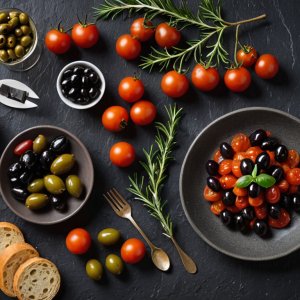 Tartinade tomates séchées Olives noires