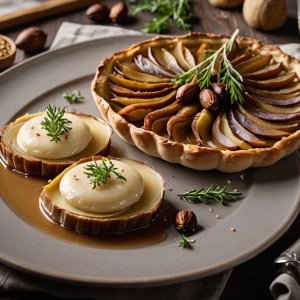 Tatin d'endives aux marrons