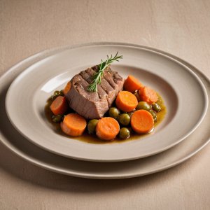Tendron de veau aux carottes