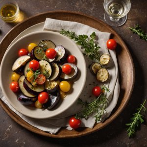 Tian de légumes au fromage