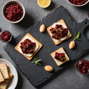 Toasts betterave pesto