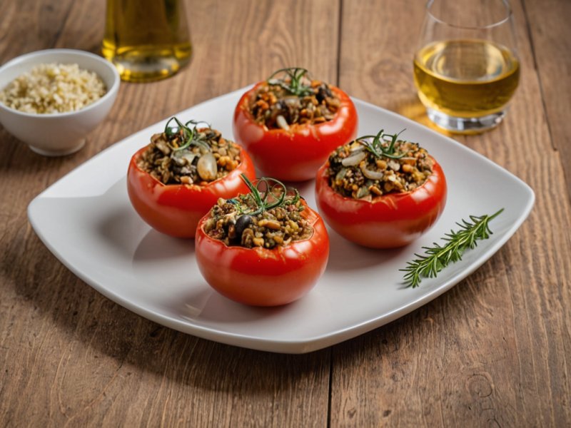 Tomates farcies végétariennes