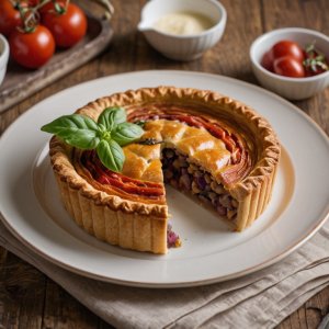 Tourte aux artichauts