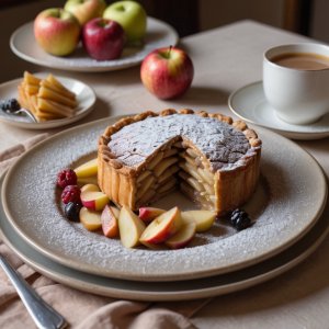 Tourte canadienne aux pommes