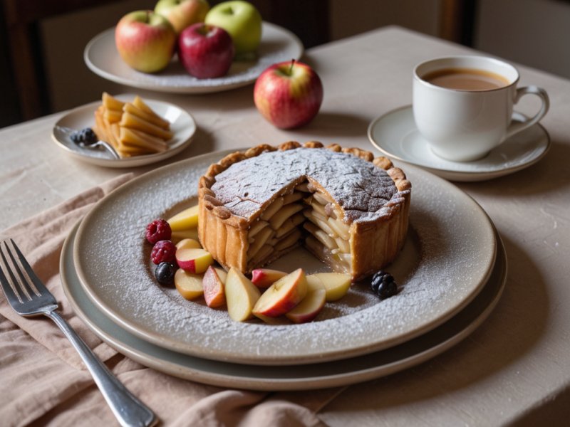 Tourte canadienne aux pommes