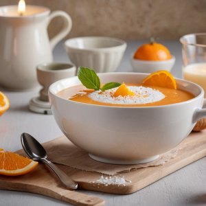 Velouté orange sucré salé