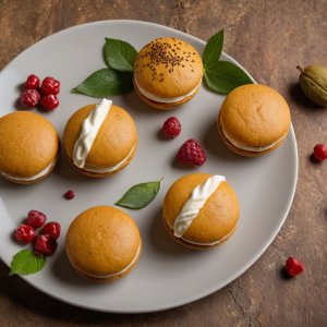 Whoopies mangue fruit de la passion