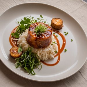 Kimchi maison dans un bocal en verre