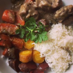 Blanquette de veau et carottes