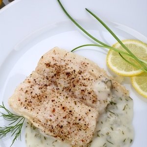 Colin sauce aux herbes