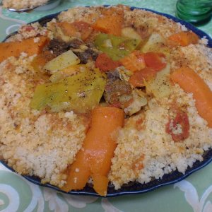 Couscous à l'agneau