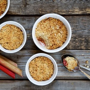 Crumble nutella banane